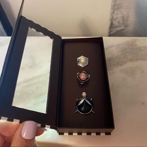 Henri Bendel Pin Set NIB